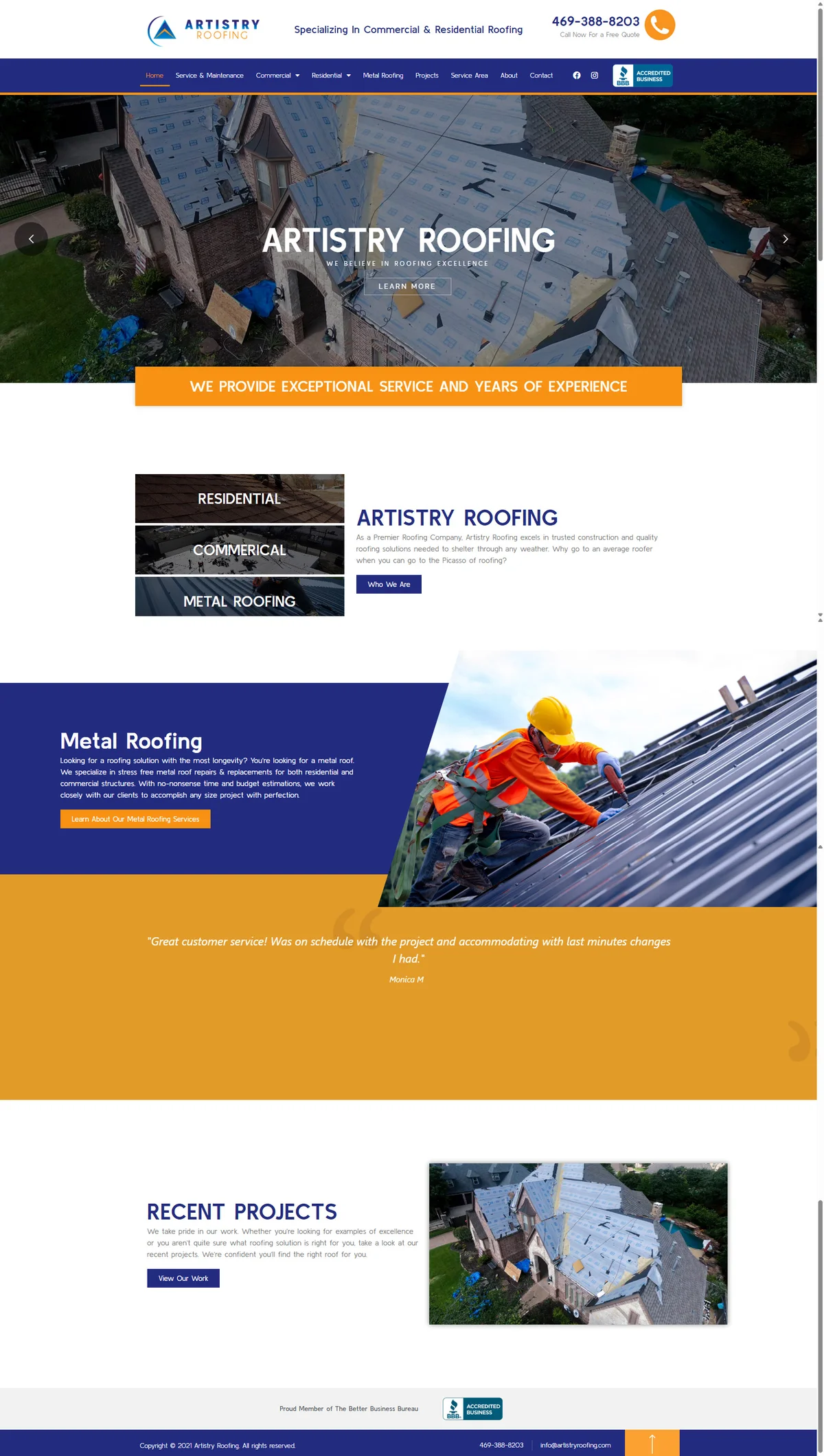 Artistry Roofing