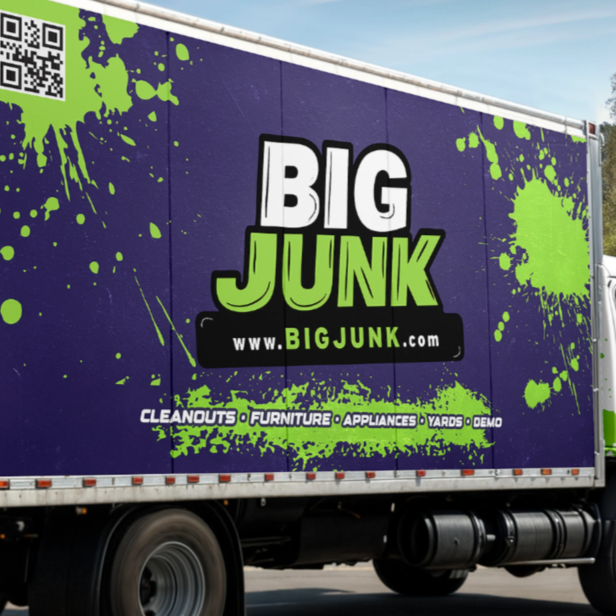 Big Junk truck wrap