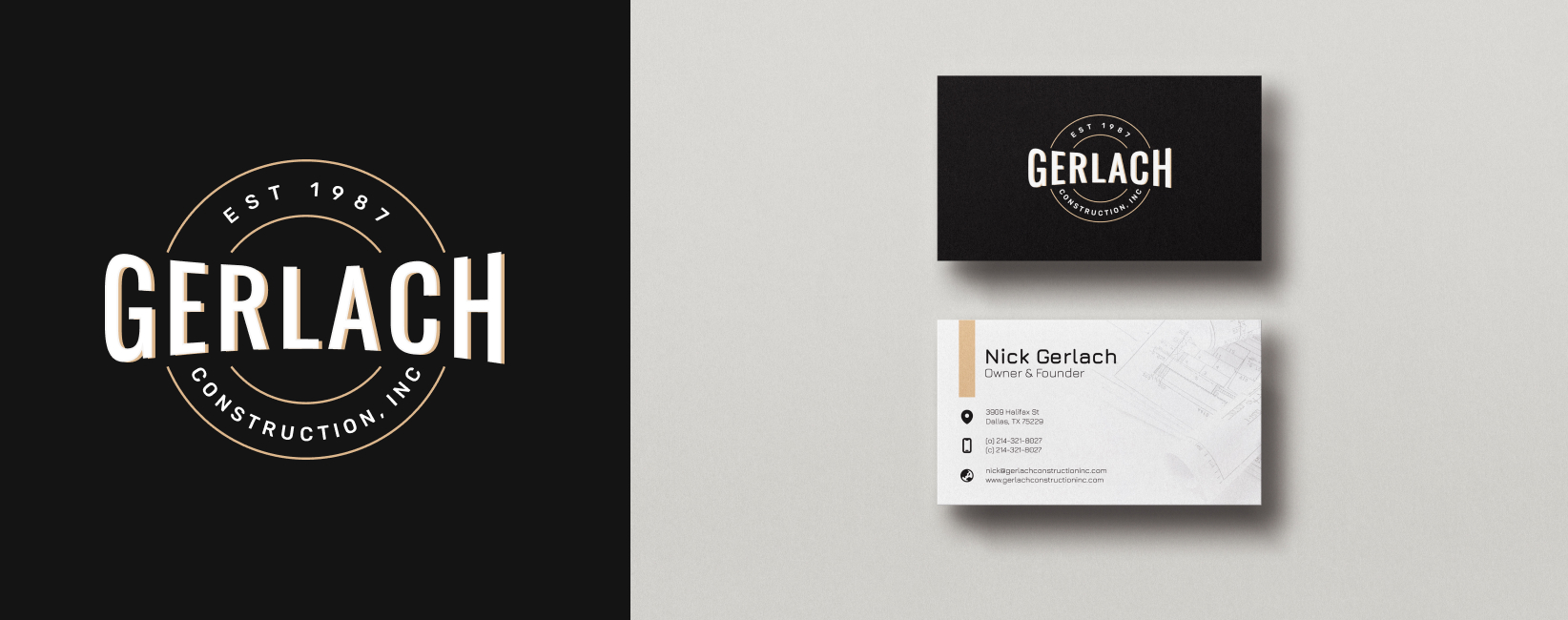 Gerlach Construction Brand Collateral